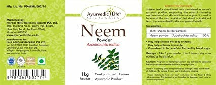 Ayurvedic Life Neem Powder - Distacart