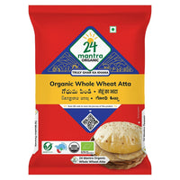 Thumbnail for 24 Mantra Organic Wholewheat Atta Premium - Distacart