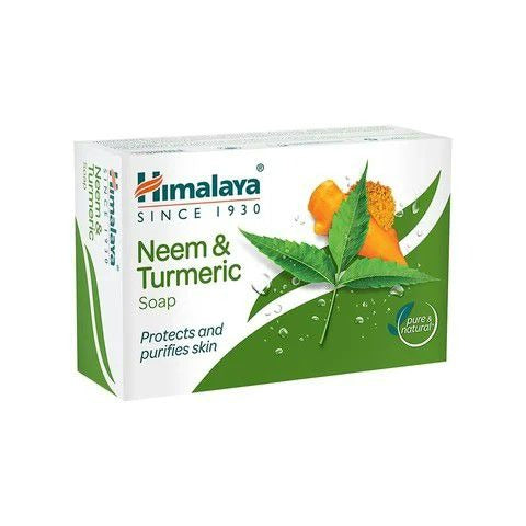 Himalaya Herbal Purifying Neem & Turmeric Bath & Body Soap 75 gms Himalaya Herbal Purifying Neem & Turmeric Bath & Body Soap 75 gms