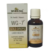 Thumbnail for Wheezal Homeopathy WG-7 Gold Drops - Distacart