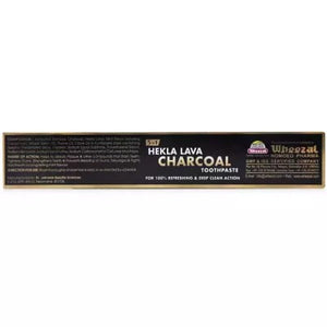 Wheezal Hekla Lava Charcoal Toothpaste - Distacart