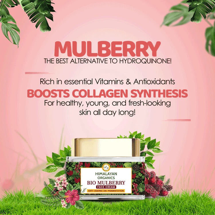 Himalayan Organics Bio Mulberry Face Cream - Distacart