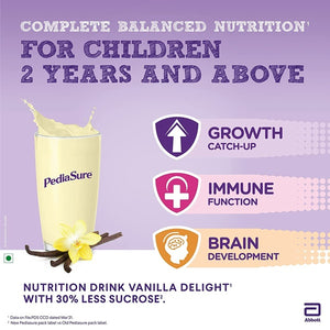 PediaSure Health and Nutrition Drink Powder for Kids Growth (Vanilla) - Distacart