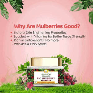 Himalayan Organics Bio Mulberry Face Cream - Distacart