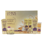 Thumbnail for Lotus Herbals Radiant Gold Cellular Glow Facial Kit For All Skin Types - Distacart