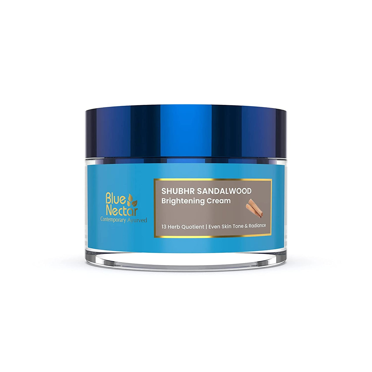 Blue Nectar Shubhr Brightening & Radiance Sandalwood Cream for Men - Distacart