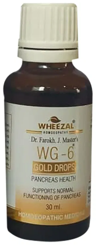 Wheezal Homeopathy WG-6 Gold Drops - Distacart