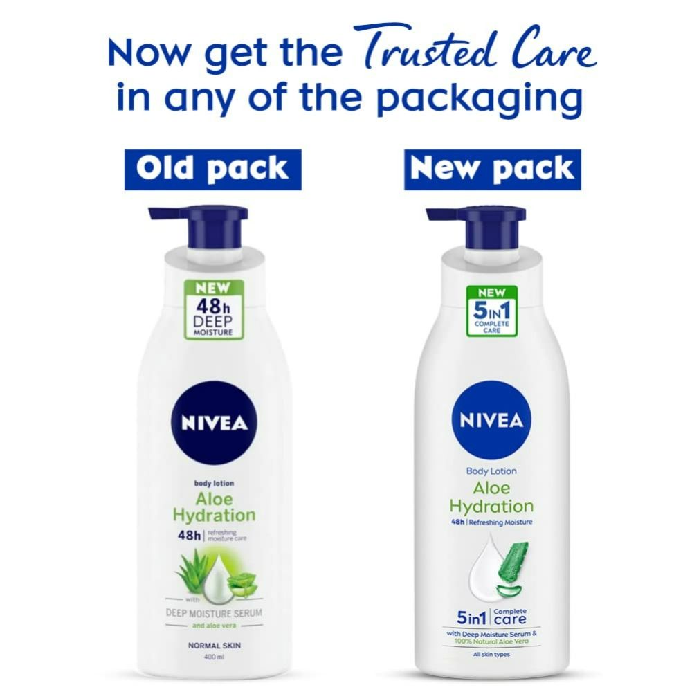 Nivea Body Lotion Aloe Hydration 48h - Distacart