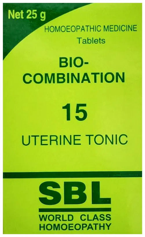 SBL Homeopathy Bio-Combination 15 Tablets - Distacart