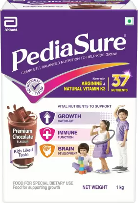 Pediasure Health and Nutrition Drink Powder for Kids Growth (Premium Chocolate) - Distacart