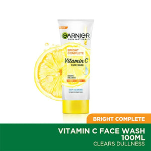Garnier Bright Complete Vitamin C Facewash - Distacart