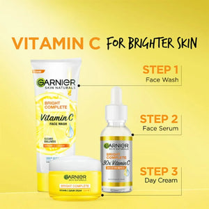 Garnier Bright Complete Vitamin C Facewash - Distacart
