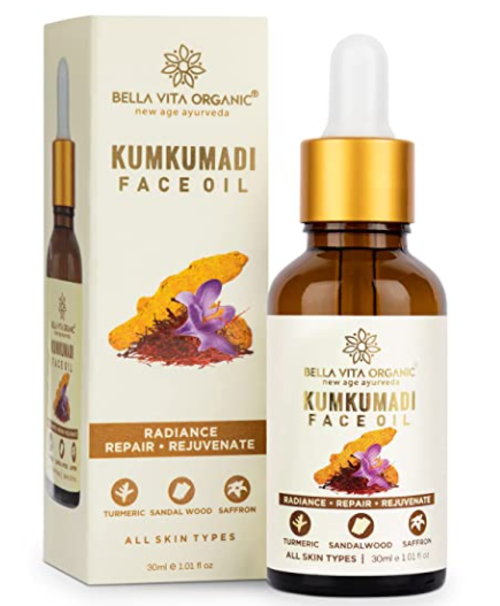 Bella Vita Organic Kumkumadi Face Glow Oil - Distacart