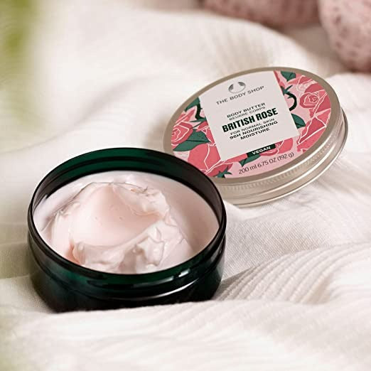 The Body Shop British Rose Body Butter - Distacart
