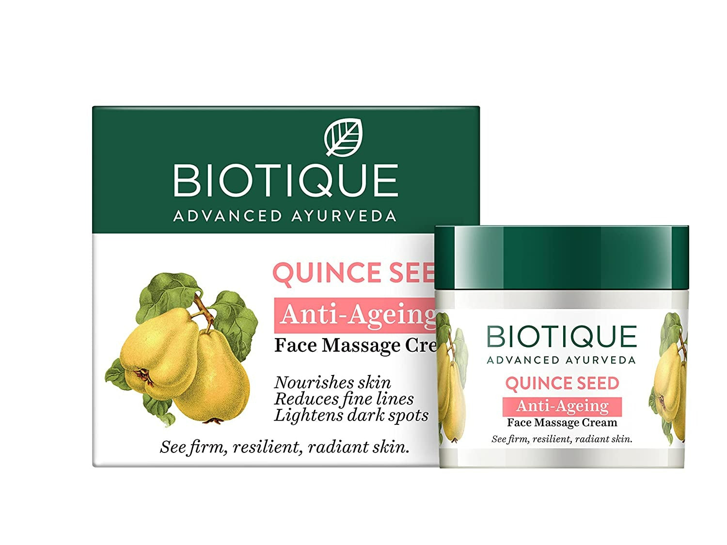 Biotique Bio Quince Seed Nourishing Face Massage Cream - Distacart