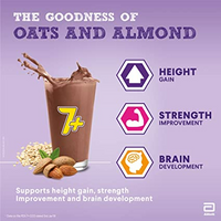 Thumbnail for Pediasure 7 Plus Oats & Almond Nutrition Drink Powder Chocolate Flavour - Distacart