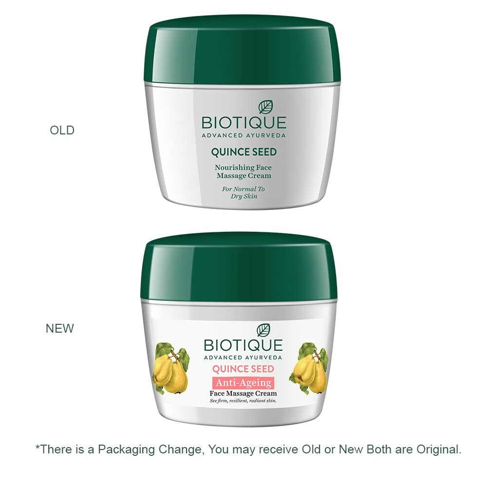 Biotique Bio Quince Seed Nourishing Face Massage Cream - Distacart