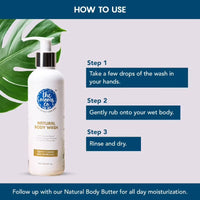 Thumbnail for The Moms Co Natural Body Wash - Distacart