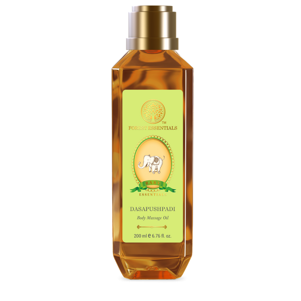 Forest Essentials Dasapushpadi Baby Body Massage Oil - Distacart