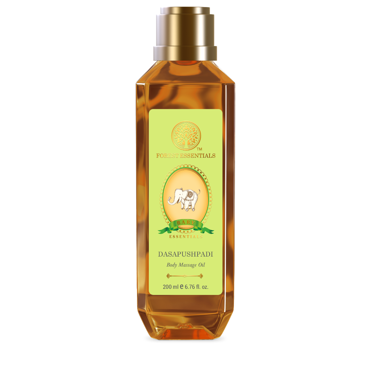 Forest Essentials Dasapushpadi Baby Body Massage Oil - Distacart