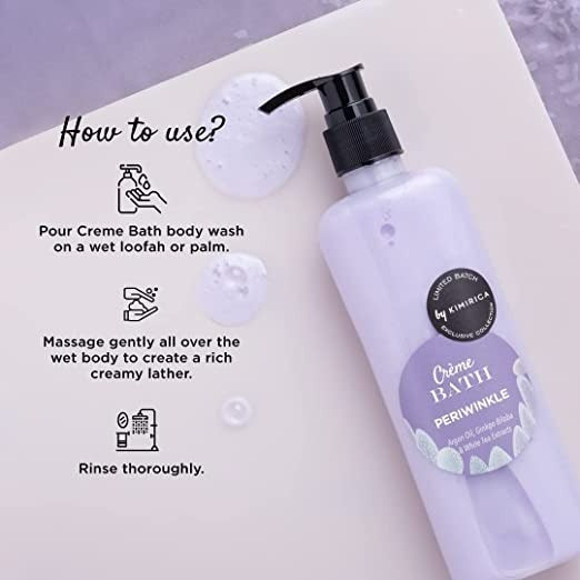 Kimirica Creme Bath Periwinkle Body Wash - Distacart