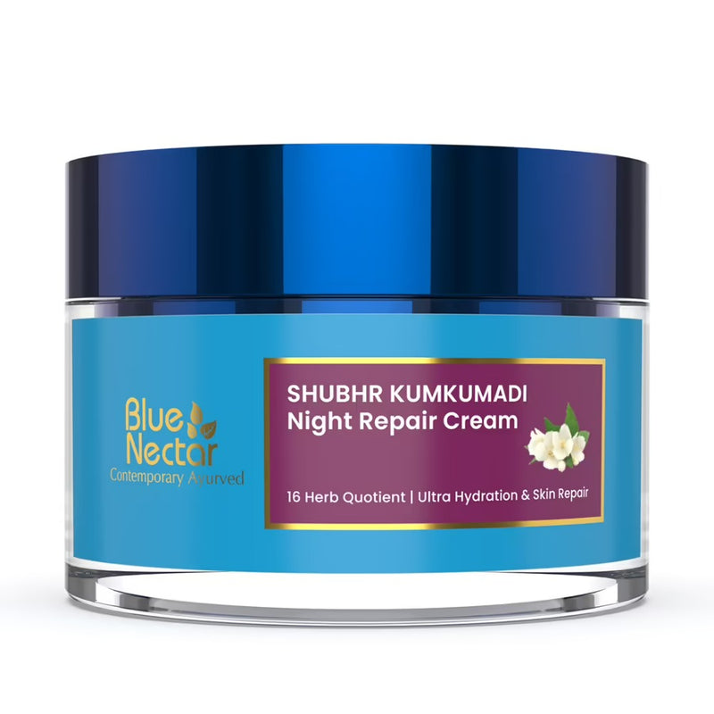 Blue Nectar Shubhr Night Jasmine &amp; Pachouli Hydrating Nourishing Repair Cream for Women - Distacart