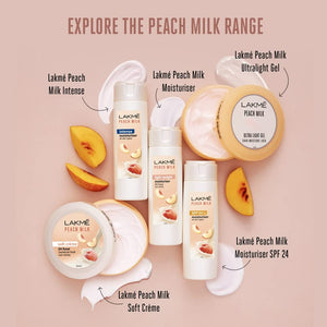 Lakme Peach Milk Intense Moisturizer Lotion - Distacart