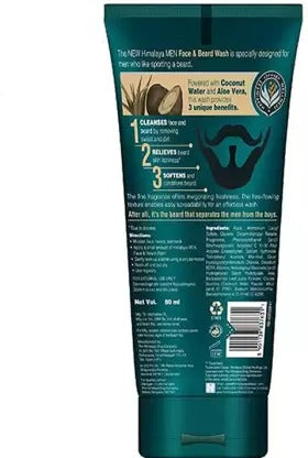 Himalaya Men Face and Beard Wash - Distacart
