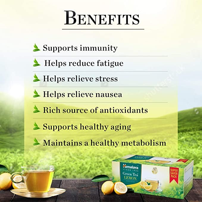 Himalaya Green Tea Lemon - Distacart