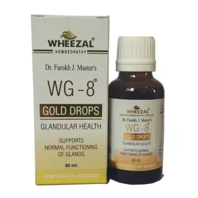 Wheezal Homeopathy WG-8 Gold Drops - Distacart
