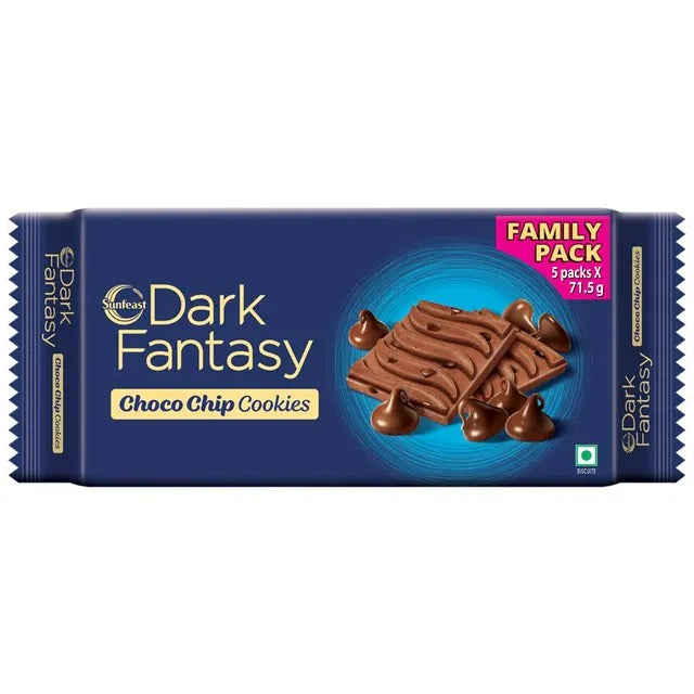 Sunfeast Dark Fantasy Choco Chip Cookies - Distacart