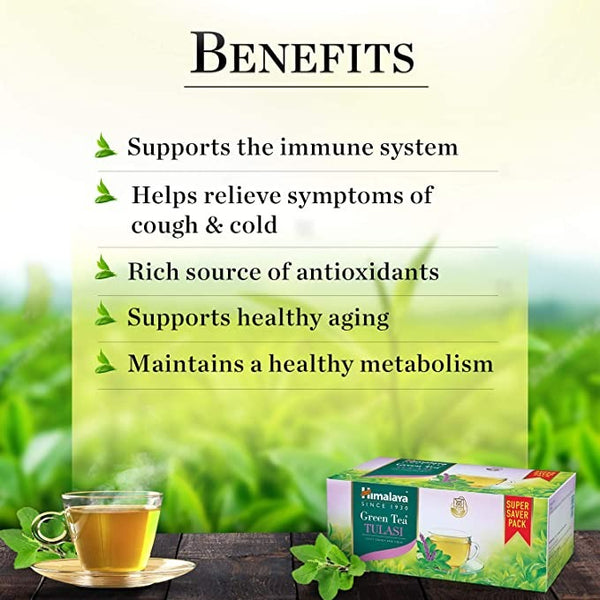 Himalaya Green Tea Tulasi - Distacart