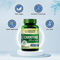 Thumbnail for Himalayan Organics L Carnitine 2000mg/Serving Tablets - Distacart