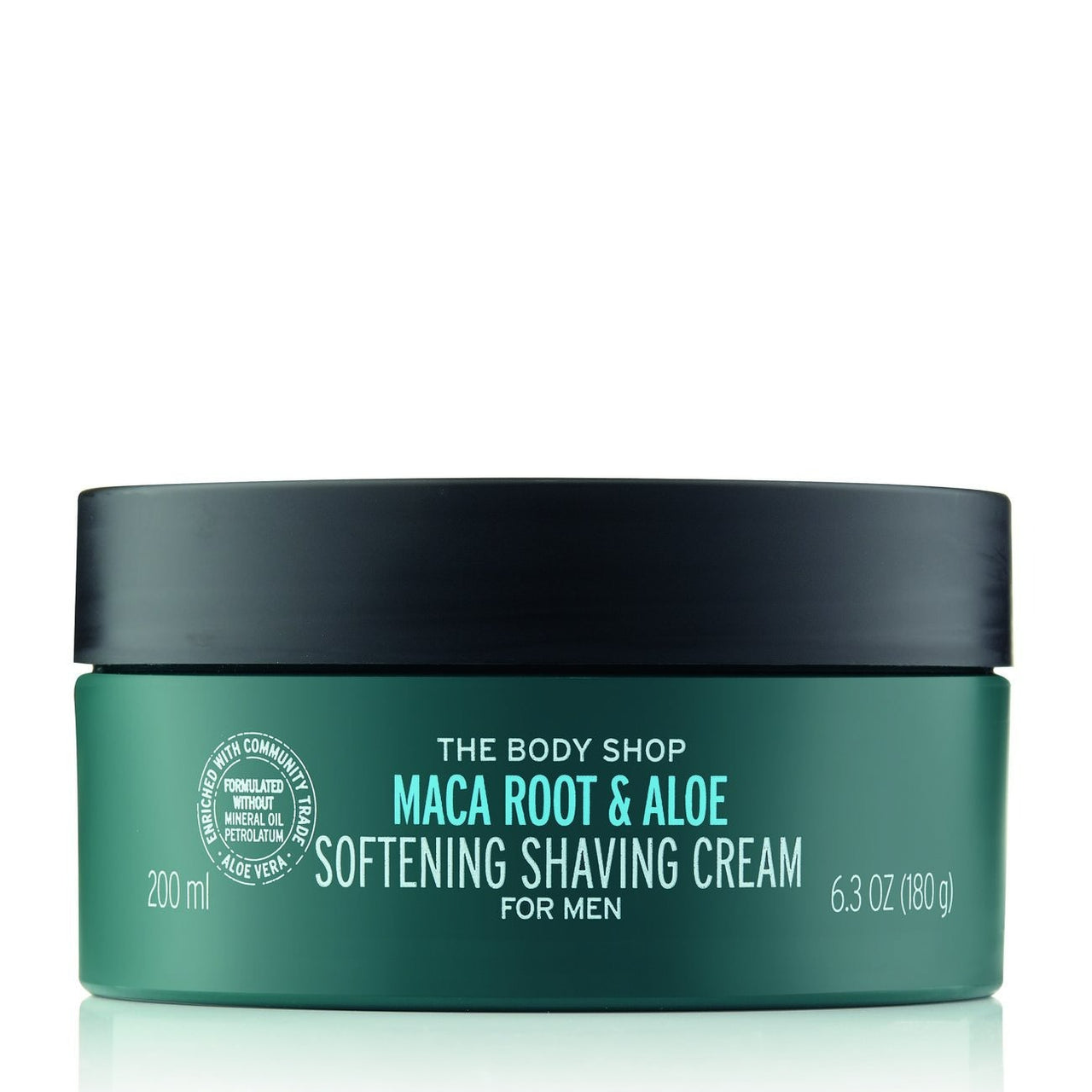 The Body Shop Maca Root & Aloe Softening Shaving Cream For Men - Distacart