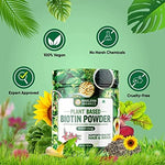 Thumbnail for Himalayan Organics Plant Based Biotin 10000mcg Capsules - Distacart