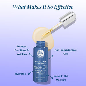 The Moms Co Natural Age Control Face Oil - Distacart