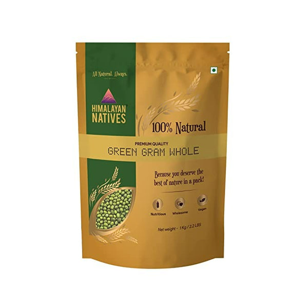 Himalayan Natives Green Gram Whole - Distacart