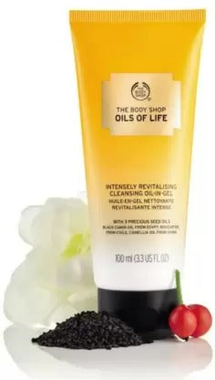 The Body Shop Oils of Life Intensely Revitalizing Cleansing Oil-In Gel - Distacart