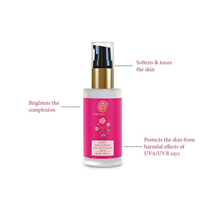 Forest Essentials Light Day Lotion Indian Rose & Marigold - Distacart