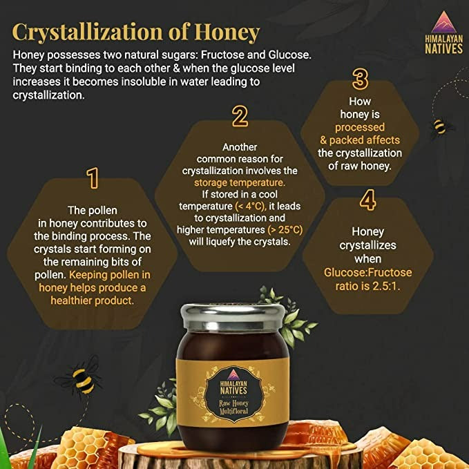 Himalayan Natives Multifloral Raw Honey - Distacart