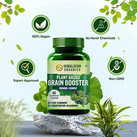 Thumbnail for Himalayan Organics Plant-Based Brain Booster Supplement Capsules - Distacart
