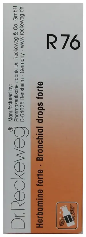 Dr. Reckeweg R76 Herbamine Forte - Asthma Forte Drops - Distacart
