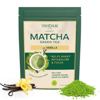 Thumbnail for Vahdam Vanilla Matcha Green Tea Powder - Distacart