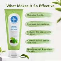 Thumbnail for The Moms Co Natural Green Tea Face Scrub - Distacart