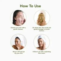 Thumbnail for The Moms Co Natural Green Tea Face Scrub - Distacart