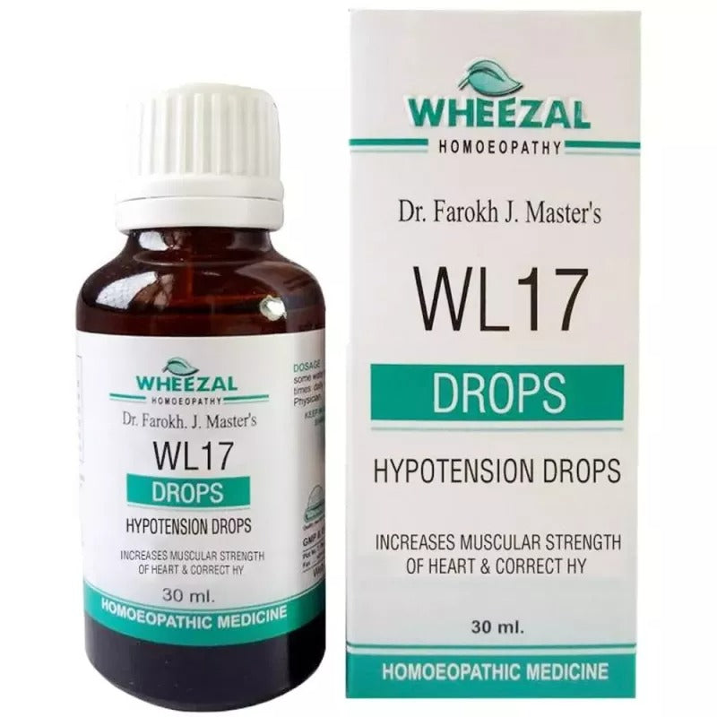 Wheezal Homeopathy WL-17 Drops - Distacart