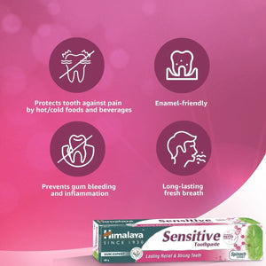Himalaya Sensitive Tooth Paste (80 gm) - Distacart