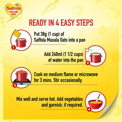 Saffola Masala Oats Veggie Twist - Distacart