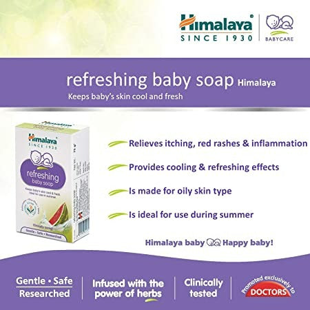 Himalaya Herbals - Refreshing Baby Soap - Distacart
