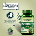 Thumbnail for Himalayan Organics Saw Palmetto 800 mg Vegetarian Capsules - Distacart
